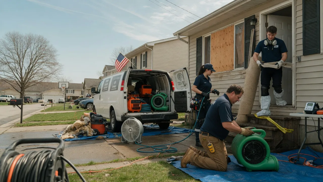 Water Damage Restoration in Davisburg, MI near me
